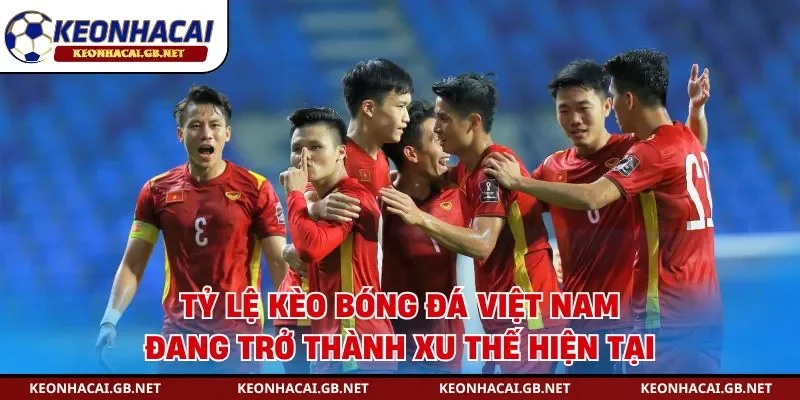 Tỷ lệ kèo bóng đá Việt Nam đang trở thành xu thế hiện tại